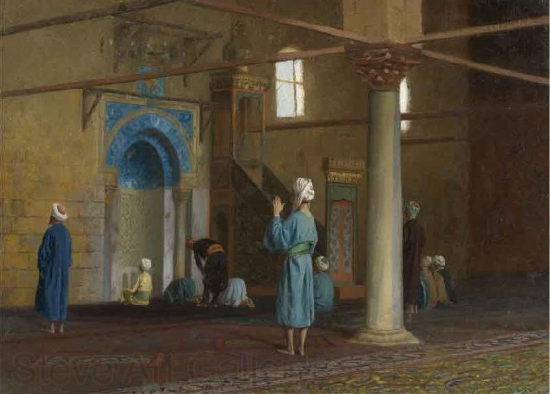 Jean Leon Gerome Priere dans la mosquee Norge oil painting art